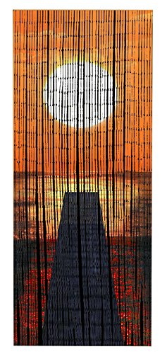 WENKO, Bambú, 90 x 200 cm, Multicolor