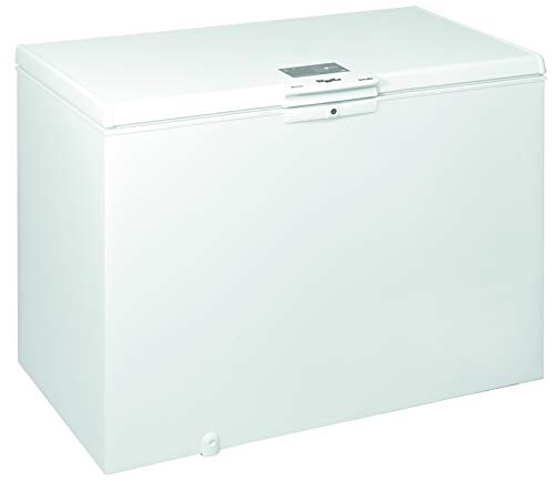 Whirlpool WHE39352 FO, Congelador tipo pozo, 390 L, 91,6 x 140,5 x 69,8 cm, tecnología FastFreezing, A++, blanco