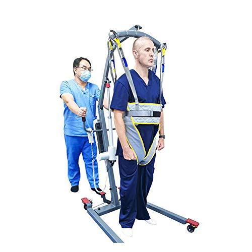 WLKQ Eslinga médica Honda de Entrenamiento para Caminar, Arnés Respirable De Paciente De Cuerpo Completo, Eslinga De Elevación con para Paciente y Minusválido,XL