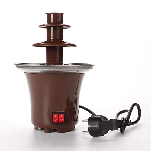 X-LSWAB Torre 3-Tier Acero Inoxidable Fondue de Chocolate Fácil de Montar 3 Niveles Nivel climatizada Comercial Retro Fondue de Chocolate Fuente Perfecto for Nacho Queso Salsa BBQ Ranch Liqueuers X-LSWAB Torre 3-Tier Acero Inoxidable Fondue de Chocolate Fácil de Montar 3 Niveles Nivel climatizada Comercial Retro Fondue de Chocolate Fuente Perfecto for Nacho Queso Salsa BBQ Ranch Liqueuers