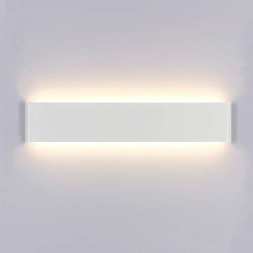 Yafido Aplique Pared Interior LED 14W Lámpara de pared Moderna Blanco Cálido Perfecto para Salon Dormitorio Sala Pasillo Escalera