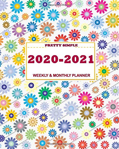 2020-2021 Planner - Academic Weekly & Monthly Planner: July 2020 to June 2021 - To Do List, Goals, and Agenda for School, Home and Work - Organizer & Diary (Cute Floral Cover) (2020 PLANNER)
