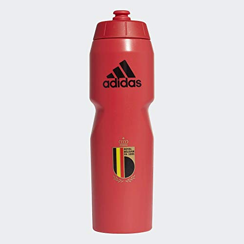 adidas RBFA Bottle Botella, Unisex Adulto, rojuni/Negro, Talla Única