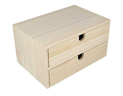 Artemio 14002157 - Mueble con cajones (Madera, 24 x 16 x 13,3 cm), Color Beige Artemio 14002157 - Mueble con cajones (Madera, 24 x 16 x 13,3 cm), Color Beige