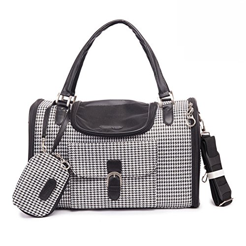 B de Joy perro gato Faux cocodrilo mascotas perro Bolsa de viaje con cartera Top de extracción de puerta y páginas Puerta Pet bolso de B de Joy perro gato Faux cocodrilo mascotas perro Bolsa de viaje con cartera Top de extracción de puerta y páginas Puerta Pet bolso de