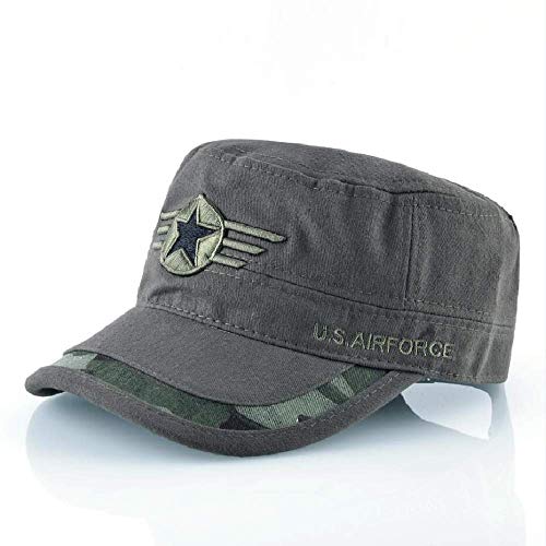 BDDLMM Ejército Tactical Caps Hombres Mujeres Gorra de béisbol de los Estados Unidos Sombreros de camuflaje Camo de caza al aire libre plano