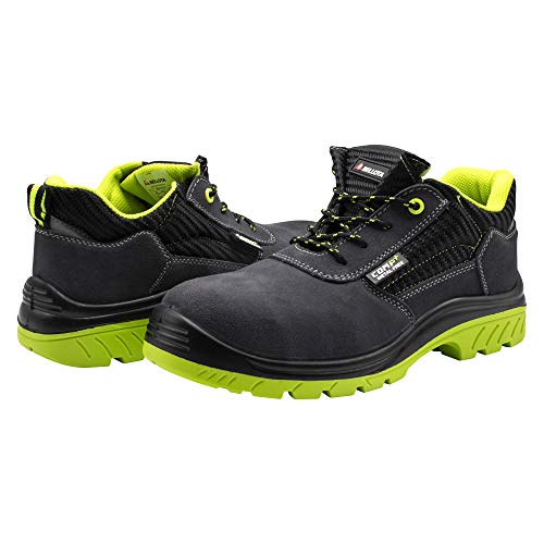 Bellota 7231043S1P Zapato de Seguridad, Negro, Verde, 43 Bellota 7231043S1P Zapato de Seguridad, Negro, Verde, 43