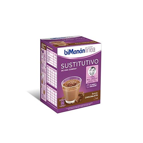 BIMANAN batido dietético de chocolate con leche+coktelera gratis 5 batidos