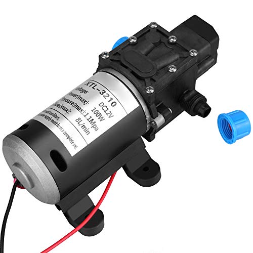 Bomba de Agua de Diafragma, Bomba de Agua de alta Presión, Bomba de Agua Autocebante con Salida de alta Capacidad, Adecuada para Lavadora de Autos, Agua de Energía Solar, Equipo de Agua de Control Bomba de Agua de Diafragma, Bomba de Agua de alta Presión, Bomba de Agua Autocebante con Salida de alta Capacidad, Adecuada para Lavadora de Autos, Agua de Energía Solar, Equipo de Agua de Control