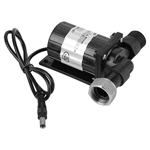 Bomba de agua sumergible DC sin escobillas DC12V 10W - Opere dentro/fuera de agua fría o caliente, bajo nivel de ruido y bajo consumo