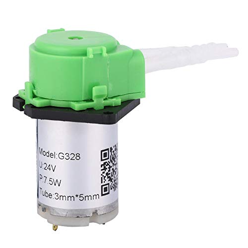 Bomba dosificadora de gran caudal de 24 V, tubo peristáltico para bombas de dosificación verde de análisis químico de laboratorio de acuario al vacío