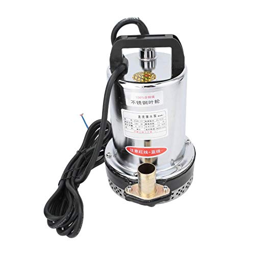 Bomba sumergible DC 12V Bomba de agua sumergible de alta elevación Acero (1 '' 12V-180W-11m/2.5m Line) Bomba sumergible DC 12V Bomba de agua sumergible de alta elevación Acero (1 '' 12V-180W-11m/2.5m Line)