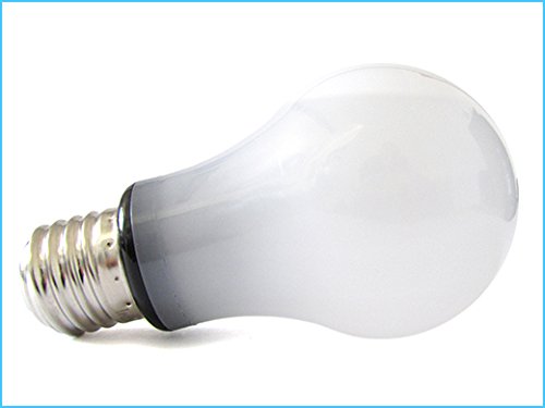 Bombilla Lámpara Led E27 G60 A60 12W = 100W blanco cálido enfriado con líquido refrigerante Unbreakable