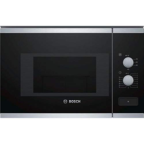 Bosch BFL520MS0 Integrado - Microondas (Integrado, Microondas combinado, 20 L, 800 W, Giratorio, Negro, Acero inoxidable) Bosch BFL520MS0 Integrado - Microondas (Integrado, Microondas combinado, 20 L, 800 W, Giratorio, Negro, Acero inoxidable)