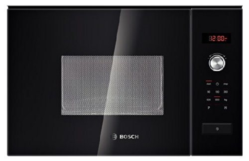 Bosch HMT75M664 - Microondas (1270W, 230-240V, 50 Hz, 59.4 cm, 31.9 cm, 38.2 cm) Negro