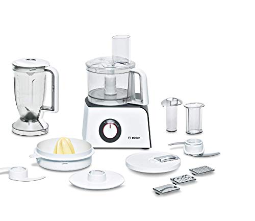 Bosch MCM4 Styline MCM4100 - Robot de cocina con accesorios, 800 W, color blanco Bosch MCM4 Styline MCM4100 - Robot de cocina con accesorios, 800 W, color blanco