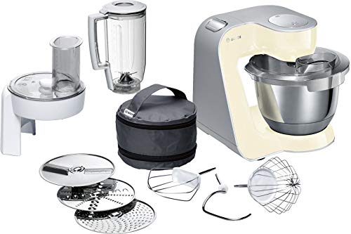 Bosch MUM58920 - Robot de cocina (1000 W, acero inoxidable), color beige