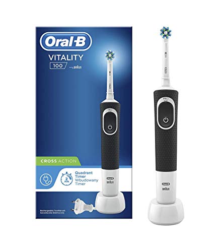 Braun Cepillo Dental D100 Cross Action, Negro - 1 unidad Braun Cepillo Dental D100 Cross Action, Negro - 1 unidad