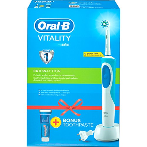 Braun | Oral-B Cepillo Dientes Oral-B D12.513 CrossAction + Pasta de Dientes