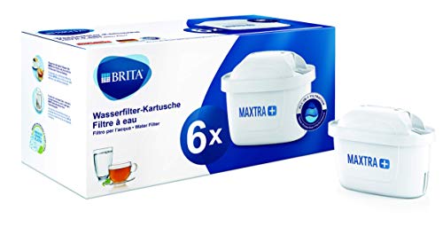 Brita Maxtra 6 Cartuchos de Filtro Maxtraplus Pack 6, Weiß, 10.0 x 5.5 x 7.0 cm, 6 Unidades