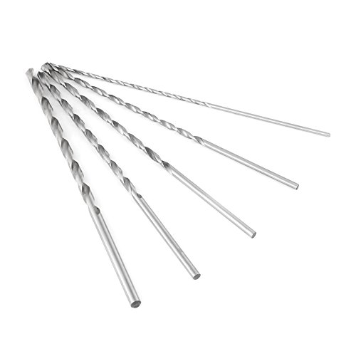 Broca helicoidal, Extra larga y de alta velocidad Recta de acero Profesional Broca helicoidal Broca mini Micro Herramienta de uso perfecto 2-5 mm Para madera Acero Madera Plástico Broca helicoidal, Extra larga y de alta velocidad Recta de acero Profesional Broca helicoidal Broca mini Micro Herramienta de uso perfecto 2-5 mm Para madera Acero Madera Plástico