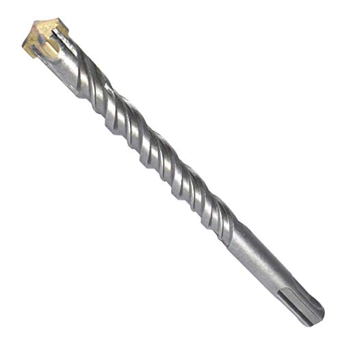 Broca SDS Plus de 20 mm de diámetro – Longitud 20 x 260 mm (ideal para taladrar en hormigón/piedra natural, mampostería, 4 puntas de metal duro, adecuado para hierro de refuerzo)