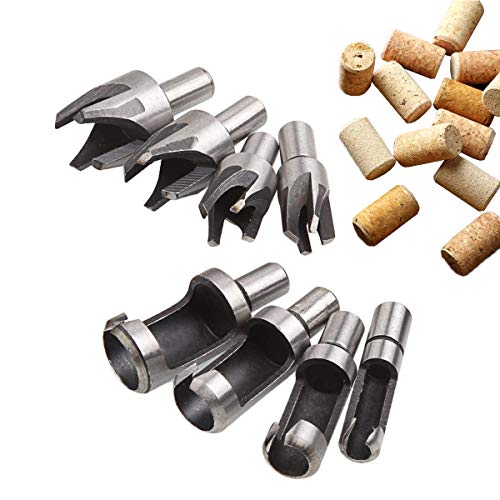 Brocas para Hacer Espiga de Madera CUKCIC Herramientas De Carpintería para Clavija Cortador para Hacer Tacos de Madera 8 Piezas Brocas para Hacer Espiga de Madera CUKCIC Herramientas De Carpintería para Clavija Cortador para Hacer Tacos de Madera 8 Piezas