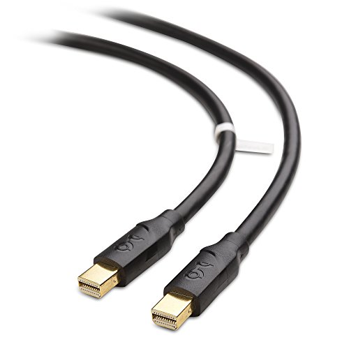 Cable Matters Cable Adaptador Mini Display Port a Mini Display Port en Negro 2m-Resolución 4K Listo Cable Matters Cable Adaptador Mini Display Port a Mini Display Port en Negro 2m-Resolución 4K Listo