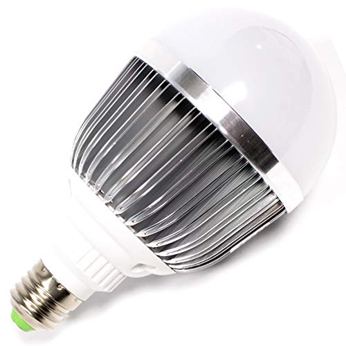 Cablematic - Bombilla LED G70 E27 230VAC 12W luz cálida