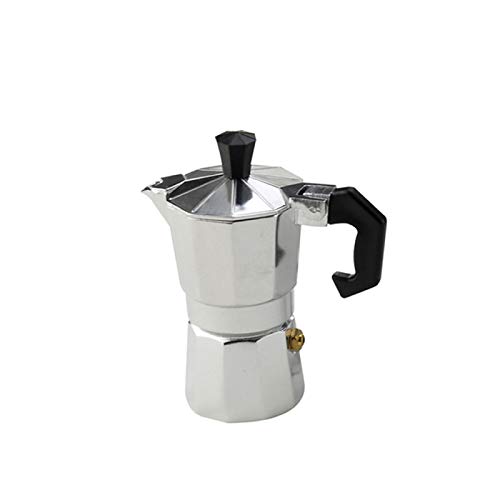 Cafetera de aluminio para cafetera de cafetera, cafetera de café, cafetera, cafetera de café de 3 tazas/9 tazas, estufa de 150 ml