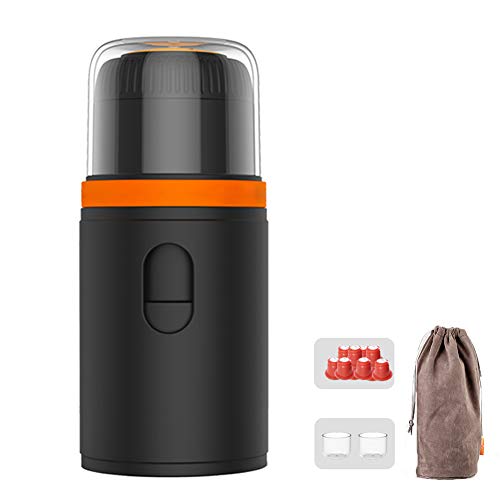 Cafetera portátil Manual del café Express de la máquina Compatible con café molido y Nestlé cápsula Minipresso para la Seguridad del Viaje Acampar al Aire Libre (Paquete A, B, C),A Cafetera portátil Manual del café Express de la máquina Compatible con café molido y Nestlé cápsula Minipresso para la Seguridad del Viaje Acampar al Aire Libre (Paquete A, B, C),A