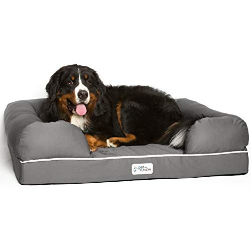 Cama de espuma viscoelástica para perros medianos y grandes, Gris (Slate Grey- X-Large Bed), 112 x 86 x 25 cm Cama de espuma viscoelástica para perros medianos y grandes, Gris (Slate Grey- X-Large Bed), 112 x 86 x 25 cm