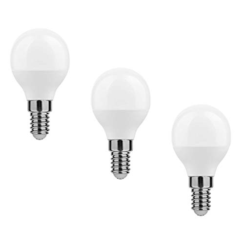 Candelastika - Bombilla LED MiniGlobe G45, 6-45 W, E14, 860, 600 lúmenes, intensidad no regulable, bombilla E14, bombilla LED, bombilla LED, bombilla LED, bombilla LED