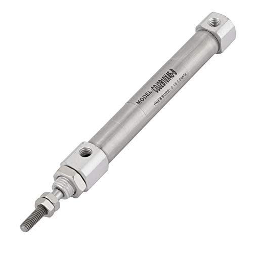Cilindro neumático de aire CDJ2B10-45B 10 mm Diámetro 45 mm Carrera Cilindro hidráulico de doble efecto de acero inoxidable aire 2 Cilindro neumático de aire CDJ2B10-45B 10 mm Diámetro 45 mm Carrera Cilindro hidráulico de doble efecto de acero inoxidable aire 2