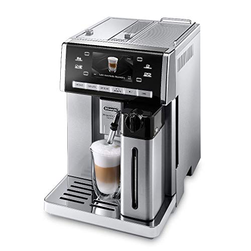De'Longhi ESAM 6900.M - Máquina espresso, 1350 W, 1.4 L, 80 dB, acero inoxidable/plástico, acero inoxidable
