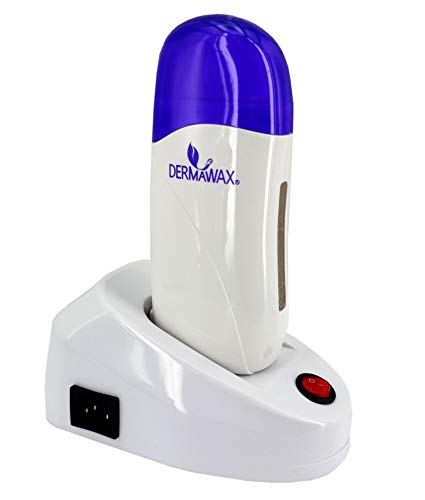 Dermawax Calentador de cera con estación para 100 ml, cartuchos de cera para depilación Dermawax Calentador de cera con estación para 100 ml, cartuchos de cera para depilación