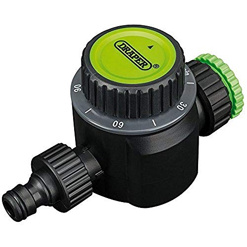 Draper 36748 – Temporizador mecánico Agua – Negro