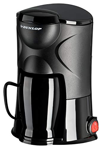 Dunlop 07915 Dunlop - Cafetera para 1 taza, negro, 24 V