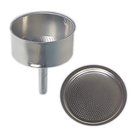 Embudo + Filtro cafetera 9 tazas | TECNHOGAR diámetro 73 mm