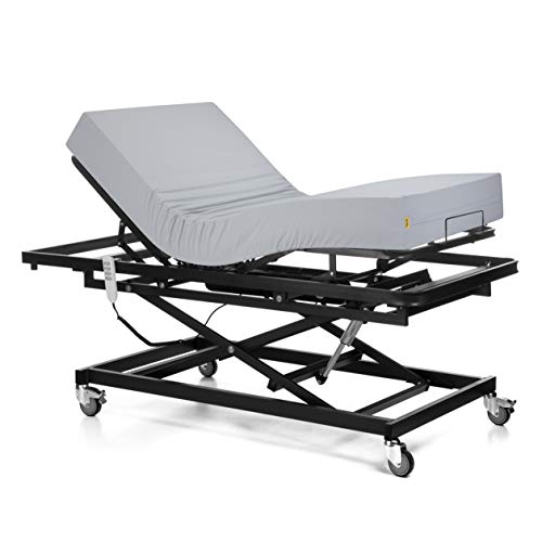 Ferlex - Cama articulada con Carro Elevador | Colchón Sanitario viscoelástico (90x190) Ferlex - Cama articulada con Carro Elevador | Colchón Sanitario viscoelástico (90x190)