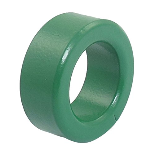 Gaoominy 36mm diametro exterior Verde Nucleo de ferrita toroide bobinas de inductor de hierro