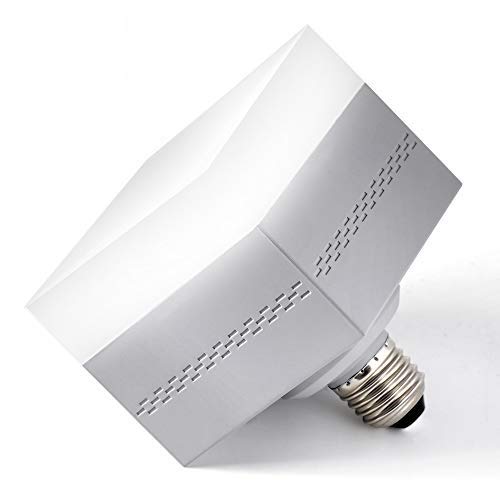 Haofy Bombillas LED, 30W Bombillas de Luz Cuadradas(Equivalente de 150 a 200W), Tornillo E26 / E27 en Lámpara de Luz 3500LM, 6500k para Garaje, Techo, Sótano, Fábrica, Hogar Interior Exterior