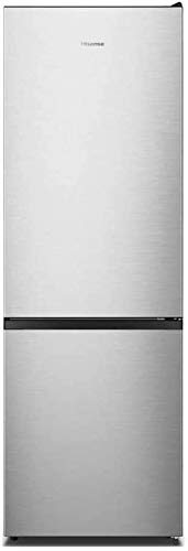 Hisense RB372N4AC2 - Frigorífico Combi No Frost, Clase A++, Acabado Inox, sistema de ventilación Multi Airflow Technology, Capacidad 287 L con 178,5 Cm Alto, 4 estrellas congelador, puerta reversible