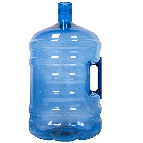 HODS HOME OFFICE DELIVERY SERVICES Garrafa para Agua. Botellón de 18.9 litros, para Agua. Compatible con Tapones de 5 galones. Apto para dispensadores de Agua. Color Azul. Libre de bisfenol-A