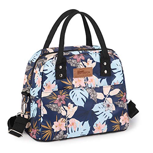 HOMESPON Bolsa Isotérmica de Almuerzo Lunch Bag Bolsa Térmica Porta Alimentos Tela Impermeable Plegable Bolso de Picnic para Mujeres, Adultos, Estudiantes y Niños HOMESPON Bolsa Isotérmica de Almuerzo Lunch Bag Bolsa Térmica Porta Alimentos Tela Impermeable Plegable Bolso de Picnic para Mujeres, Adultos, Estudiantes y Niños