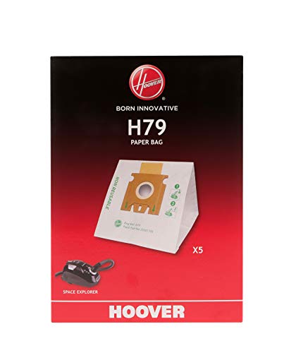 Hoover H79 Bolsa de Papel para Aspiradora, 3 litros, Paper