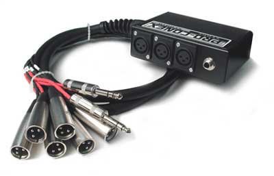 Hosa SH-6X2-20 Pro-Conex Little Bro Sub - Cable de sonido snake (6 machos XLR y 2 hembras TRS de 1/4 pulgadas, 6 m) (B00FC4YU1E)