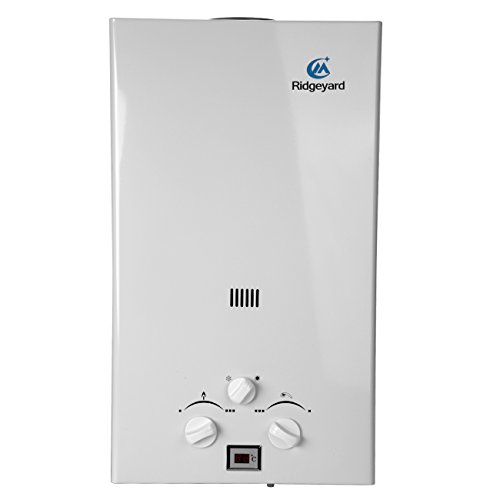 Iglobalbuy Calentador de agua a gas atmosférico sin tanque Calentador de agua a Gas GLP Butano Propano (10L) Iglobalbuy Calentador de agua a gas atmosférico sin tanque Calentador de agua a Gas GLP Butano Propano (10L)