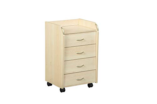 Inter Link Office 23 Cajonera 40 x 65 x 36 cm, Arce, 40 x 36 x 65 cm Inter Link Office 23 Cajonera 40 x 65 x 36 cm, Arce, 40 x 36 x 65 cm