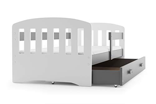 Interbeds Cama Individual Classic, 160X80, SOMIER, COLCHÓN DE Espuma, CAJÓN Gratis, Color:Gris Interbeds Cama Individual Classic, 160X80, SOMIER, COLCHÓN DE Espuma, CAJÓN Gratis, Color:Gris